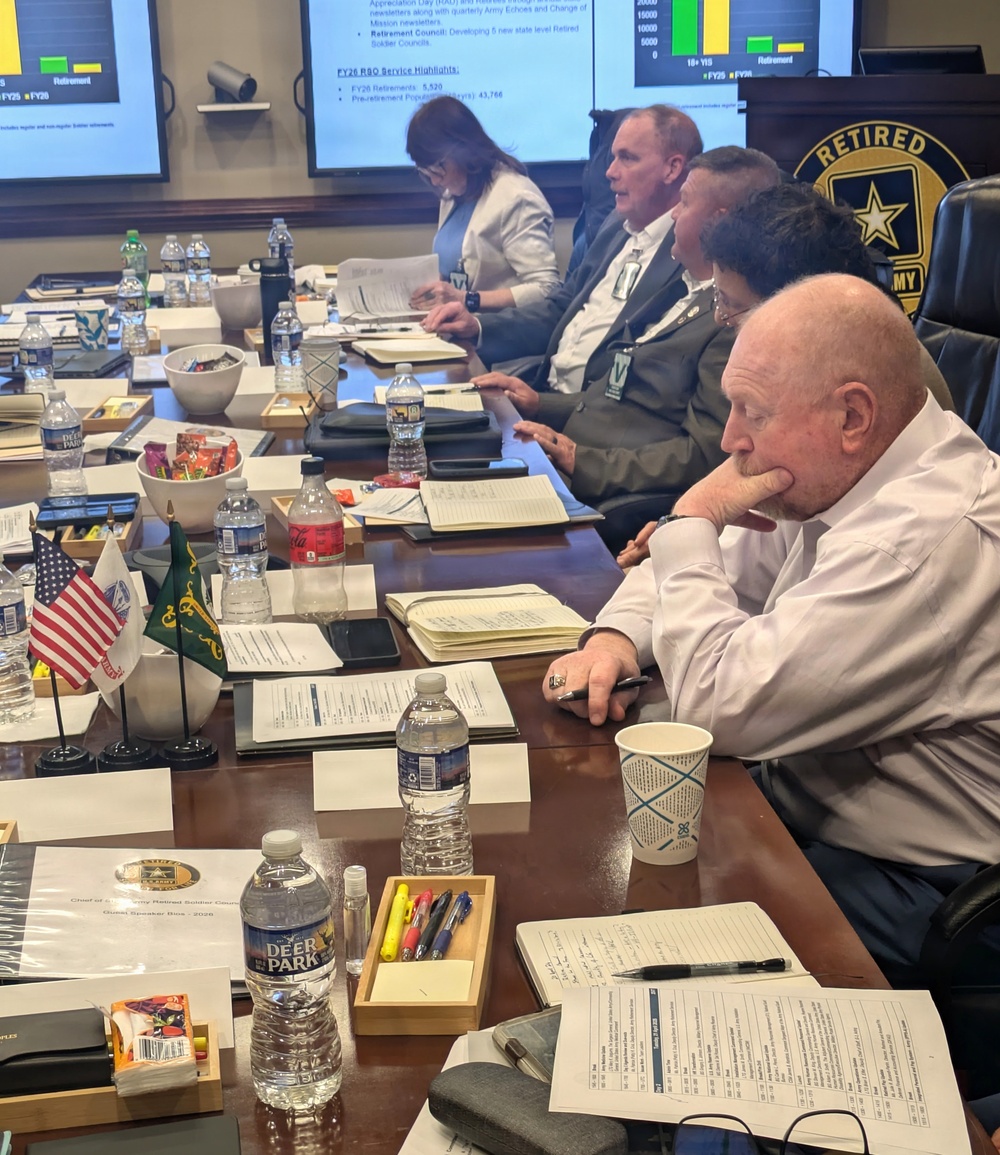 2026 CSA Retired Soldier Council