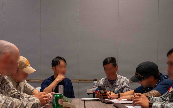 Balikatan 2026: Philippine Air Force members integrate with AFSOC Airmen for mission planning ahead of combined training