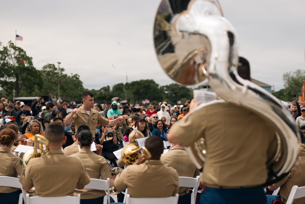 Quantico Marine Corps Band Performs Live at Sylvan Beach