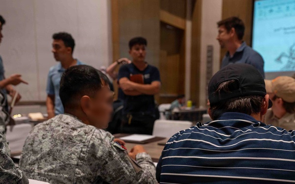 Balikatan 2026: Philippine Air Force members integrate with AFSOC Airmen for mission planning ahead of combined training