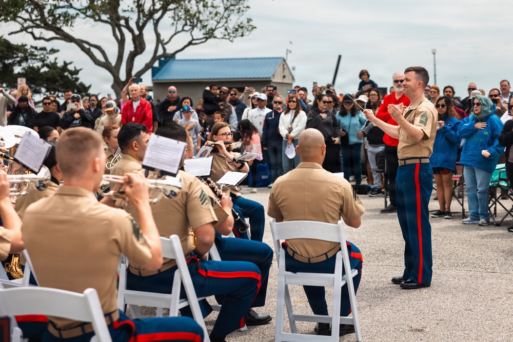 Quantico Marine Corps Band Performs Live at Sylvan Beach