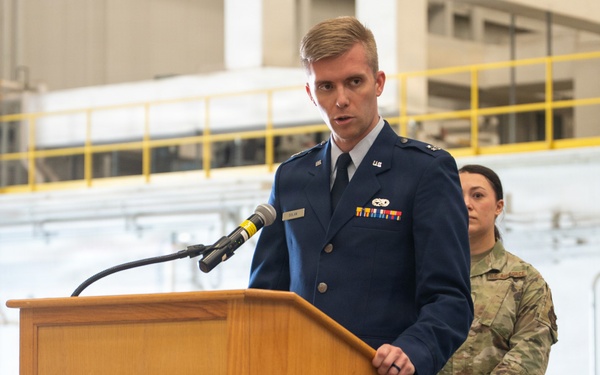 445th Maintenance Group hosts double change of command ceremony