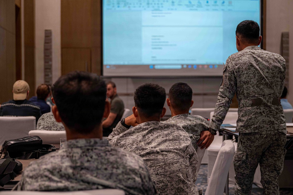 Balikatan 2026: Philippine Air Force members integrate with AFSOC Airmen for mission planning ahead of combined training