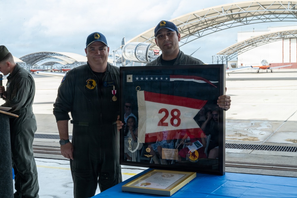 VT-28 Change of Command