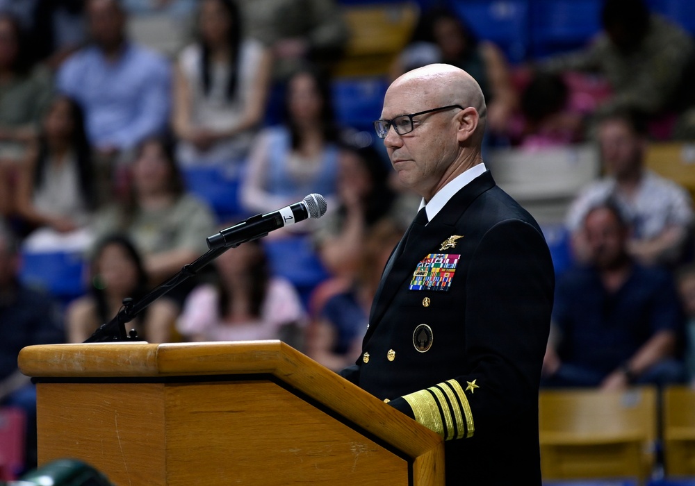 Soldiers Don Green Beret During Special Forces Graduation