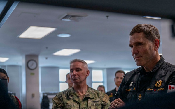 Vice Adm. Angus Topshee Visits Recruit Training Command