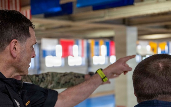 Vice Adm. Angus Topshee Visits Recruit Training Command