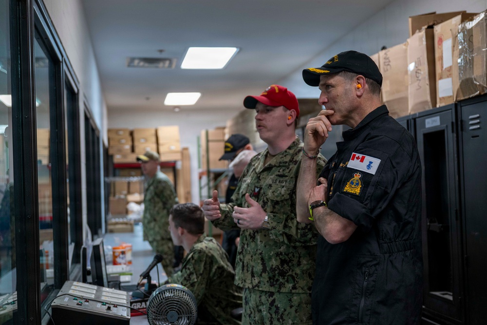 Vice Adm. Angus Topshee Visits Recruit Training Command