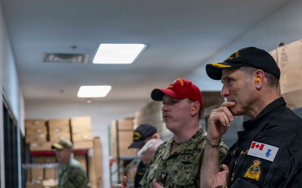 Vice Adm. Angus Topshee Visits Recruit Training Command