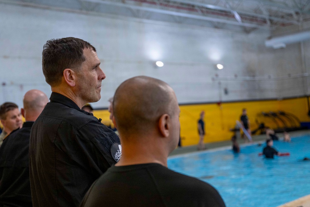 Vice Adm. Angus Topshee Visits Recruit Training Command