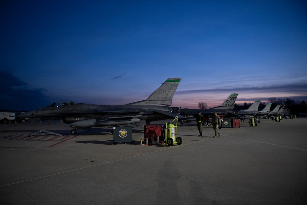 180th Fighter Wing Executes Combat Readiness Inspection