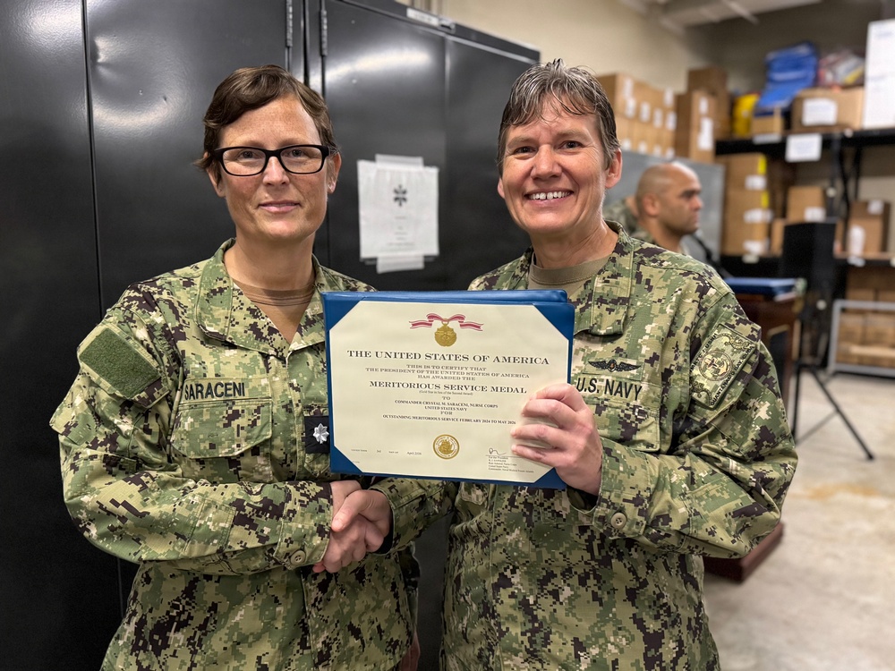 Awards and Recognition Ceremony at U.S. Naval Hospital Guantanamo Bay