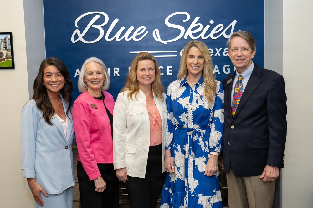 Mrs. Cindy Wilsbach tours Blue Skies of Texas facilities
