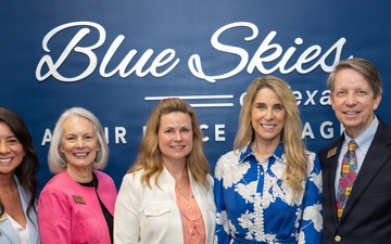 Mrs. Cindy Wilsbach tours Blue Skies of Texas facilities