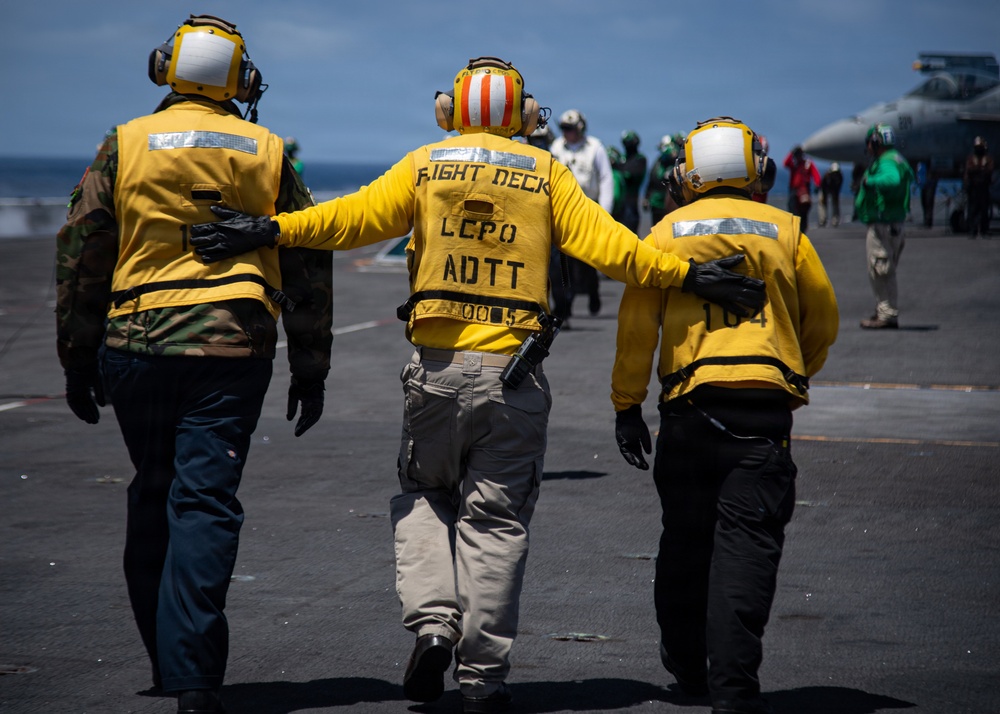 USS Theodore Roosevelt Flight Operations