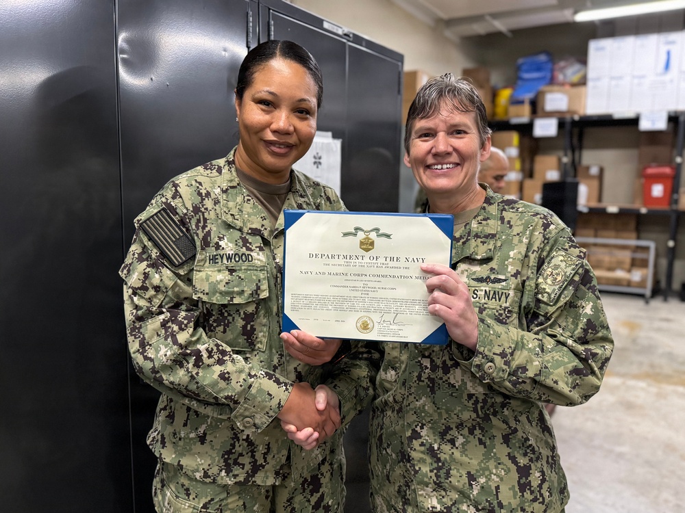 Awards and Recognition Ceremony at U.S. Naval Hospital Guantanamo Bay