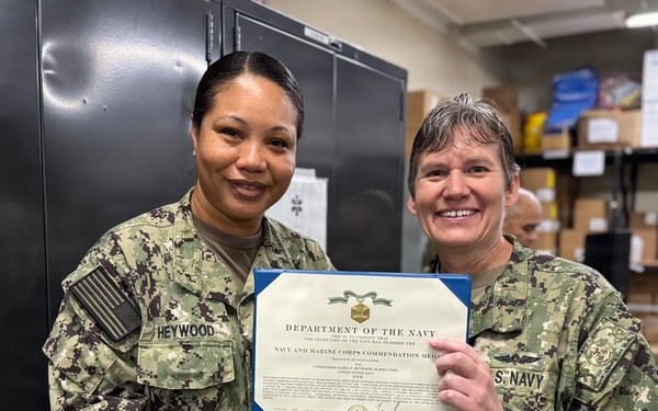 Awards and Recognition Ceremony at U.S. Naval Hospital Guantanamo Bay