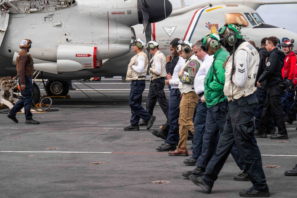 USS Theodore Roosevelt FOD Walkdown