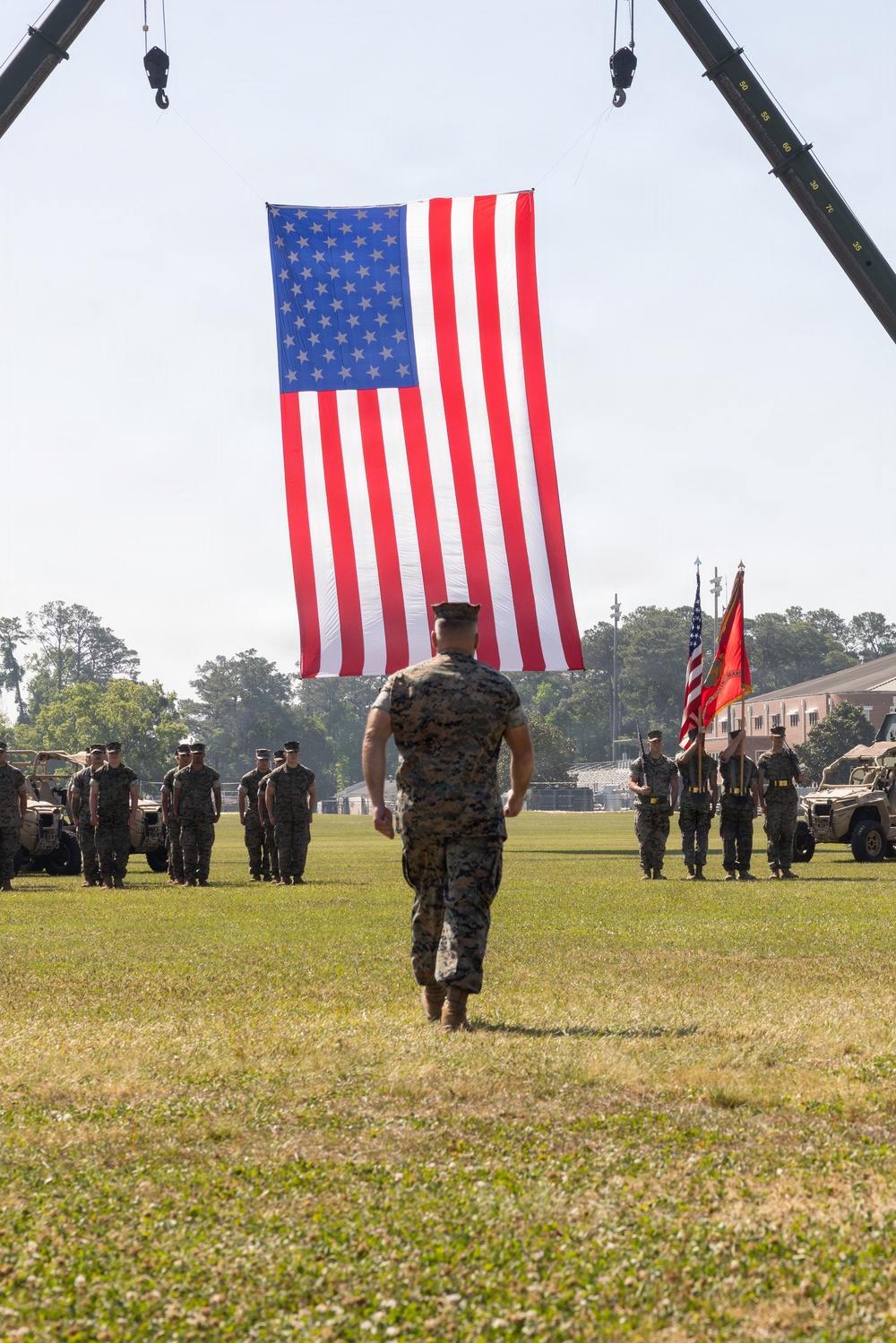 1st Battalion, 8th Marines Change of Command Ceremony