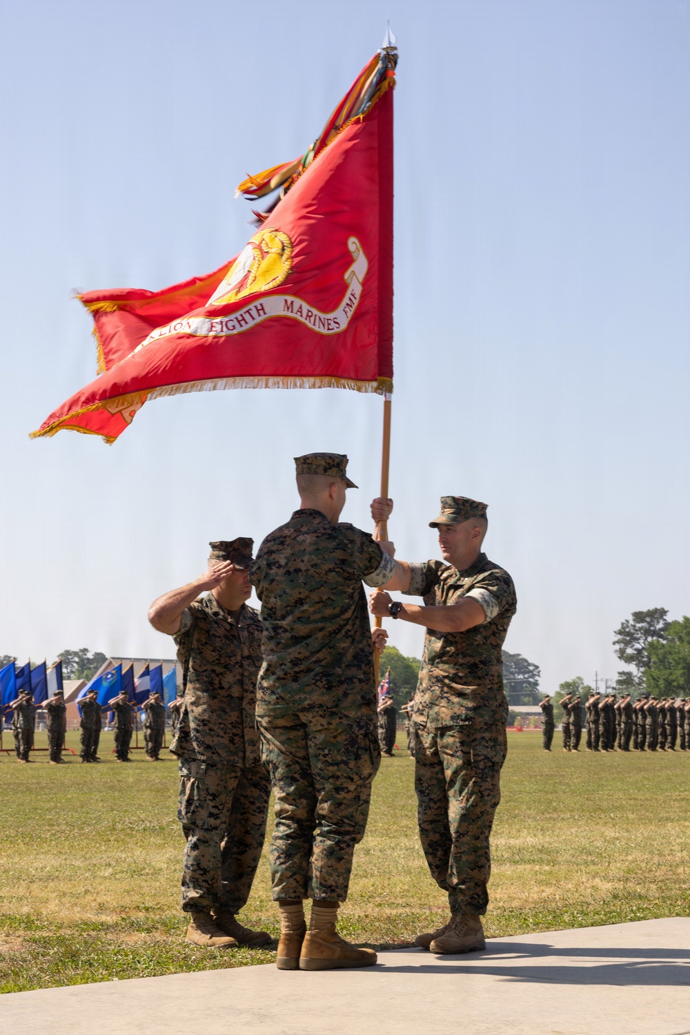 1st Battalion, 8th Marines Change of Command Ceremony