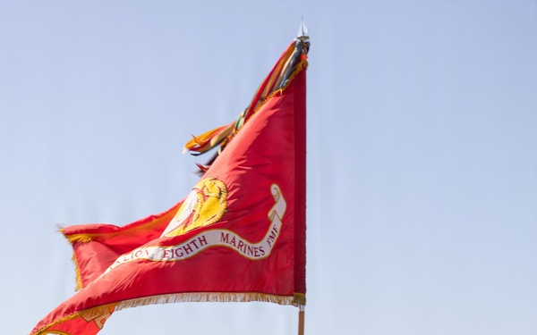 1st Battalion, 8th Marines Change of Command Ceremony