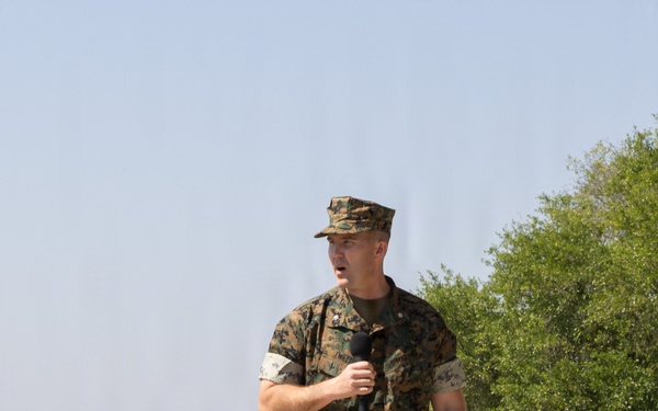 1st Battalion, 8th Marines Change of Command Ceremony