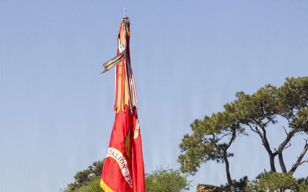 1st Battalion, 8th Marines Change of Command Ceremony