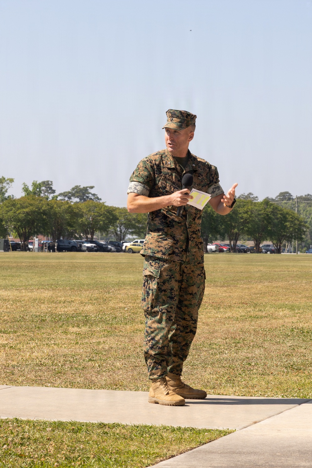 1st Battalion, 8th Marines Change of Command Ceremony