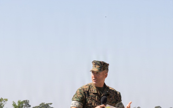 1st Battalion, 8th Marines Change of Command Ceremony
