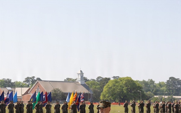 1st Battalion, 8th Marines Change of Command Ceremony