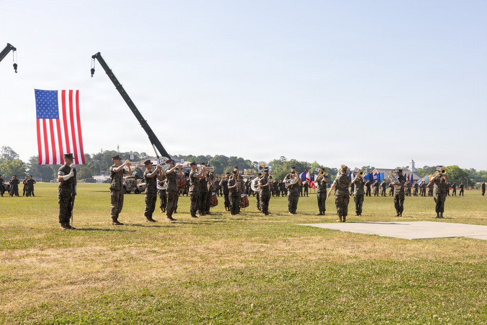 1st Battalion, 8th Marines Change of Command Ceremony
