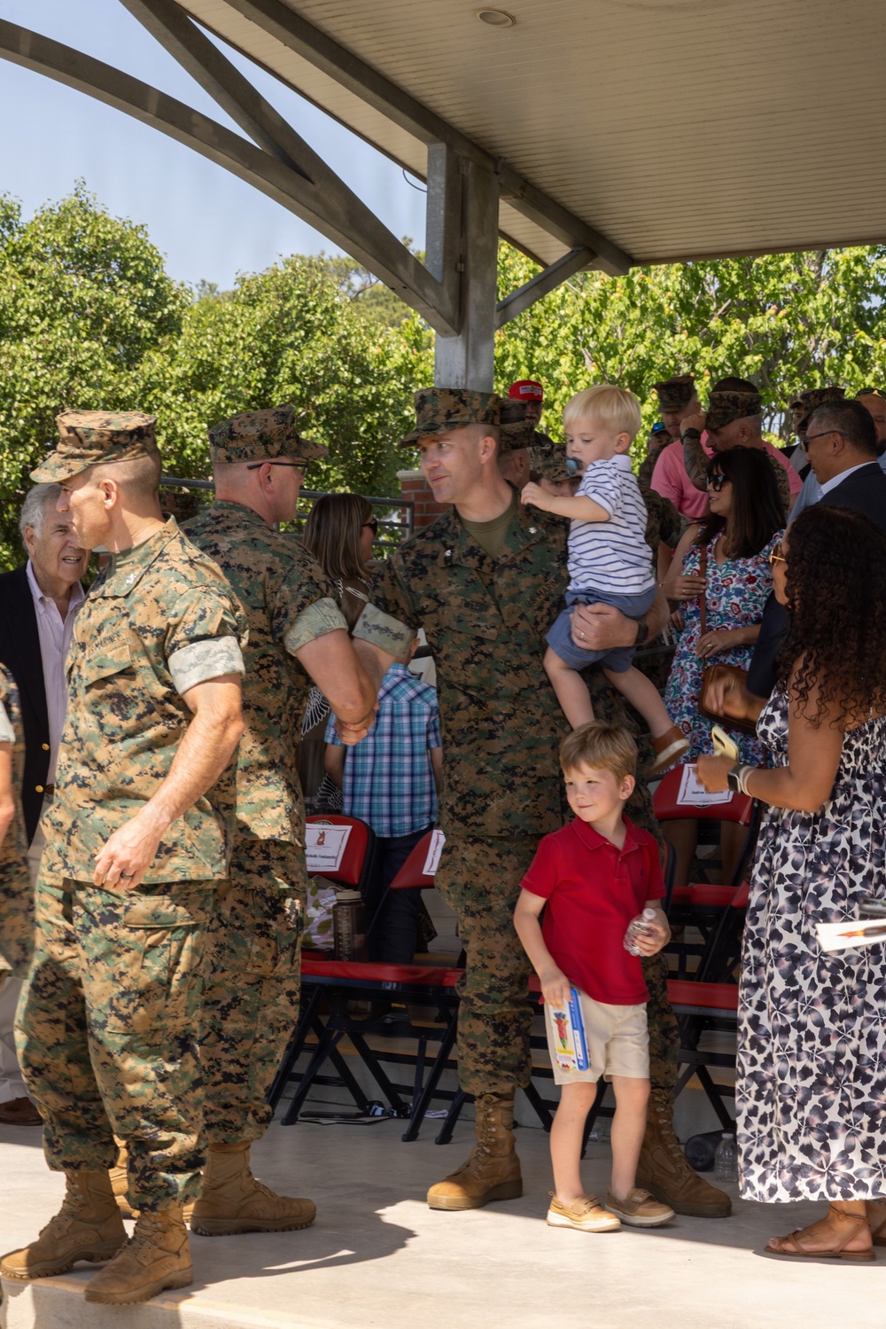 1st Battalion, 8th Marines Change of Command Ceremony