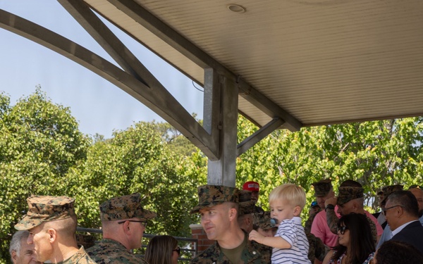 1st Battalion, 8th Marines Change of Command Ceremony