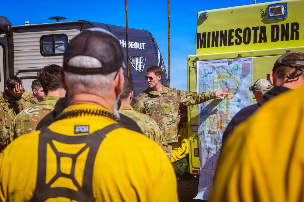 34th CAB Conducts 2026 Operation Burn Out with MNDNR at Camp Ripley