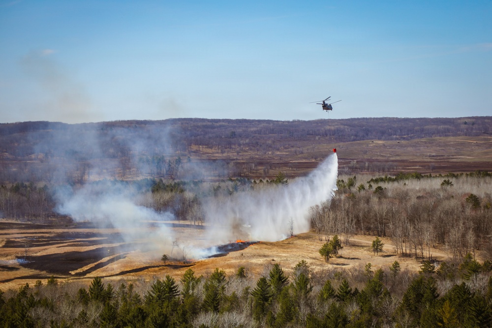34th CAB Conducts 2026 Operation Burn Out with MNDNR at Camp Ripley