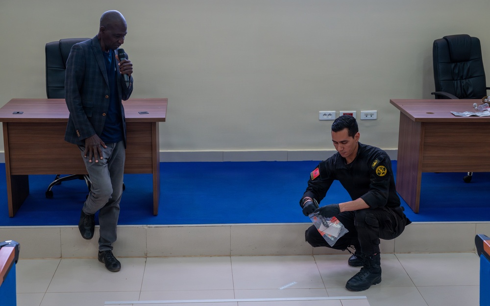 Obangame Express 2026 participants conduct VBSS SMEE