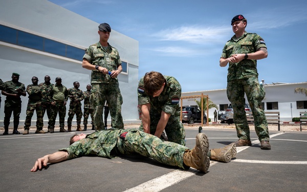 Obangame Express 2026 Tactical Combat Casualty Care Training