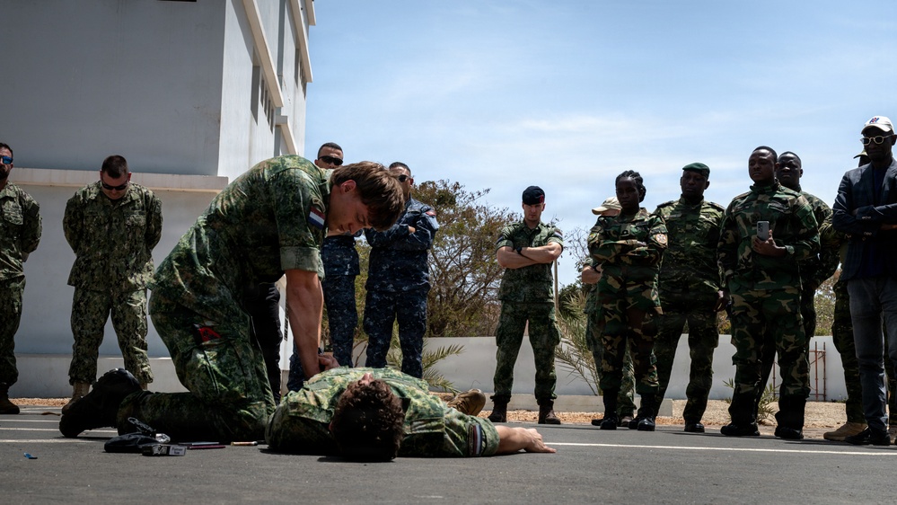 Obangame Express 2026 Tactical Combat Casualty Care Training