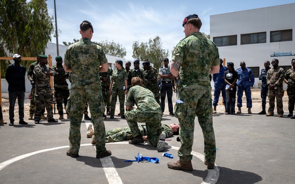 Obangame Express 2026 Tactical Combat Casualty Care Training