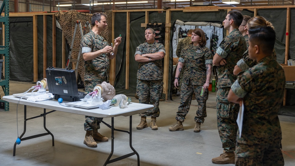 Sailors conduct Tier 4 TCCC Training