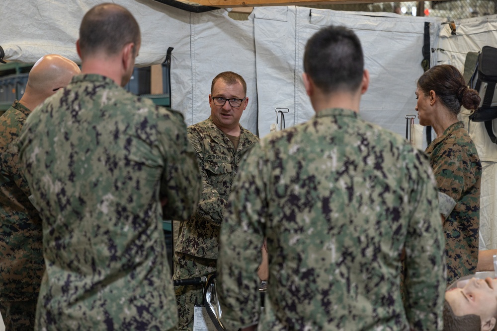Sailors conduct Tier 4 TCCC Training
