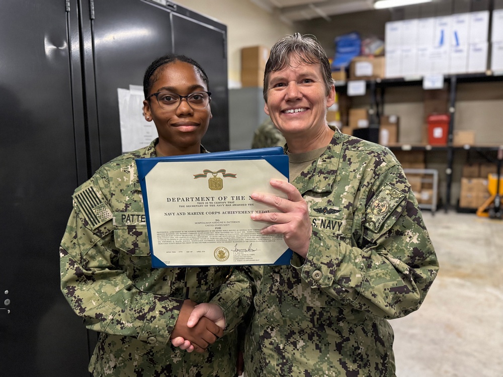 Awards and Recognition Ceremony at U.S. Naval Hospital Guantanamo Bay