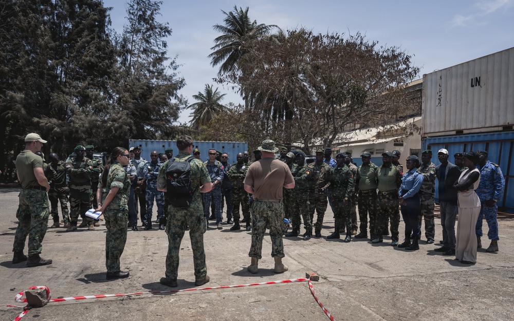 Obangame Express 2026 Close Quarters Battle Training