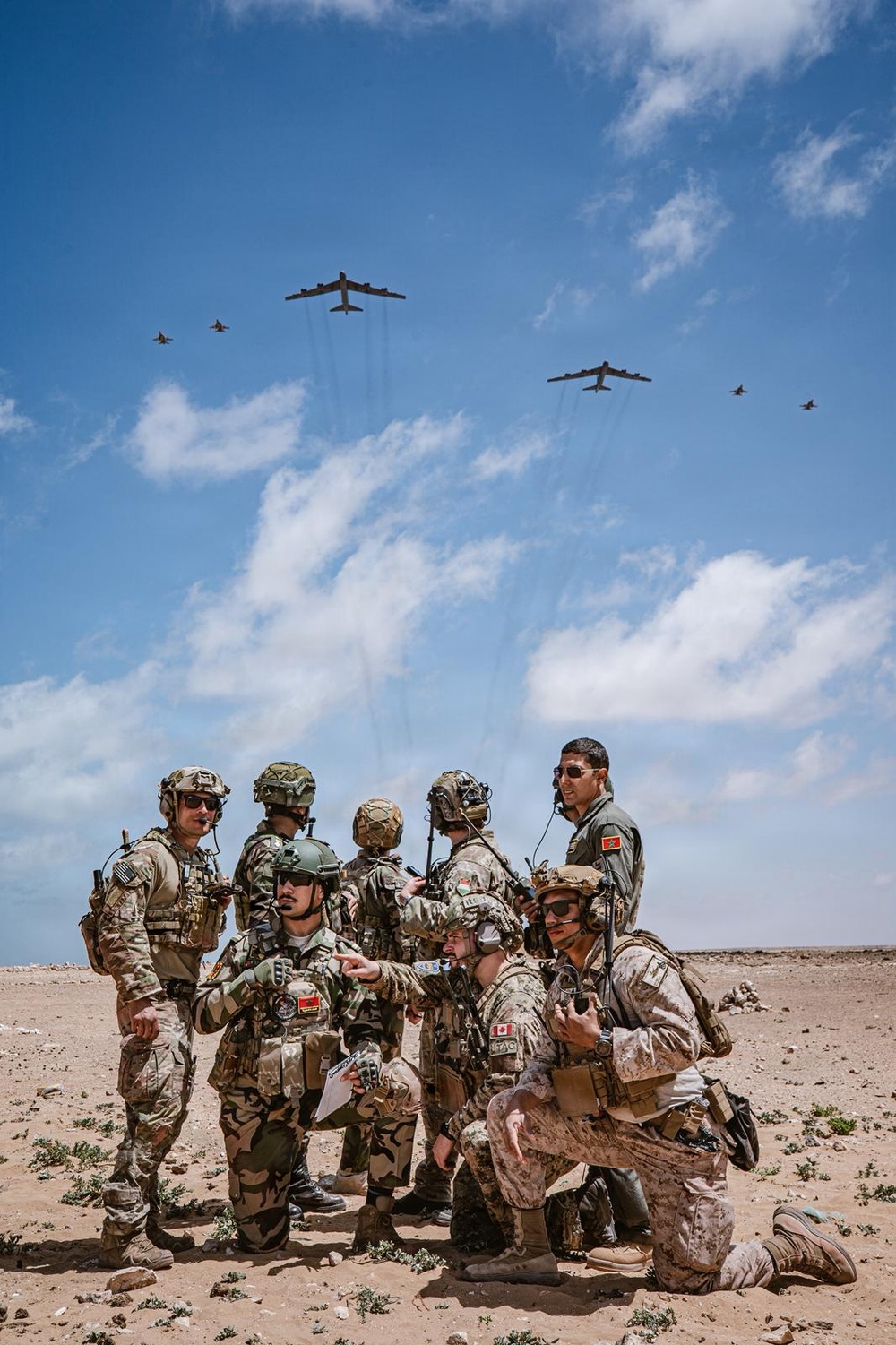 B-52H Bomber integration showcases JTAC multinational readiness during African Lion 26