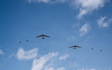 B-52H Bomber integration showcases JTAC multinational readiness during African Lion 26