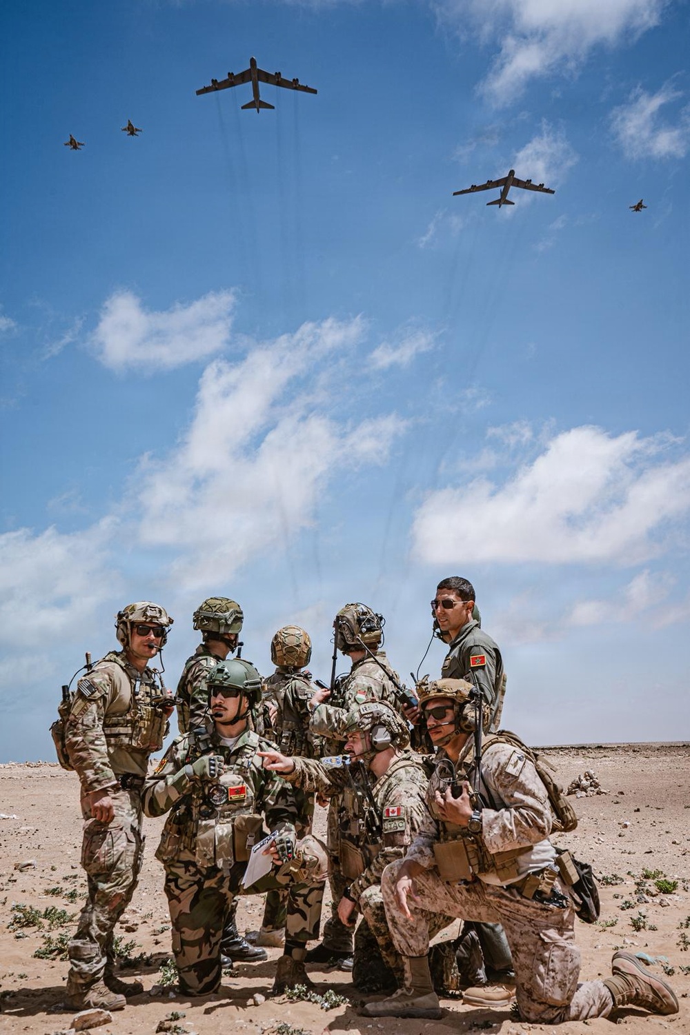 B-52H Bomber integration showcases JTAC multinational readiness during African Lion 26