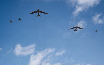 B-52H Bomber integration showcases JTAC multinational readiness during African Lion 26