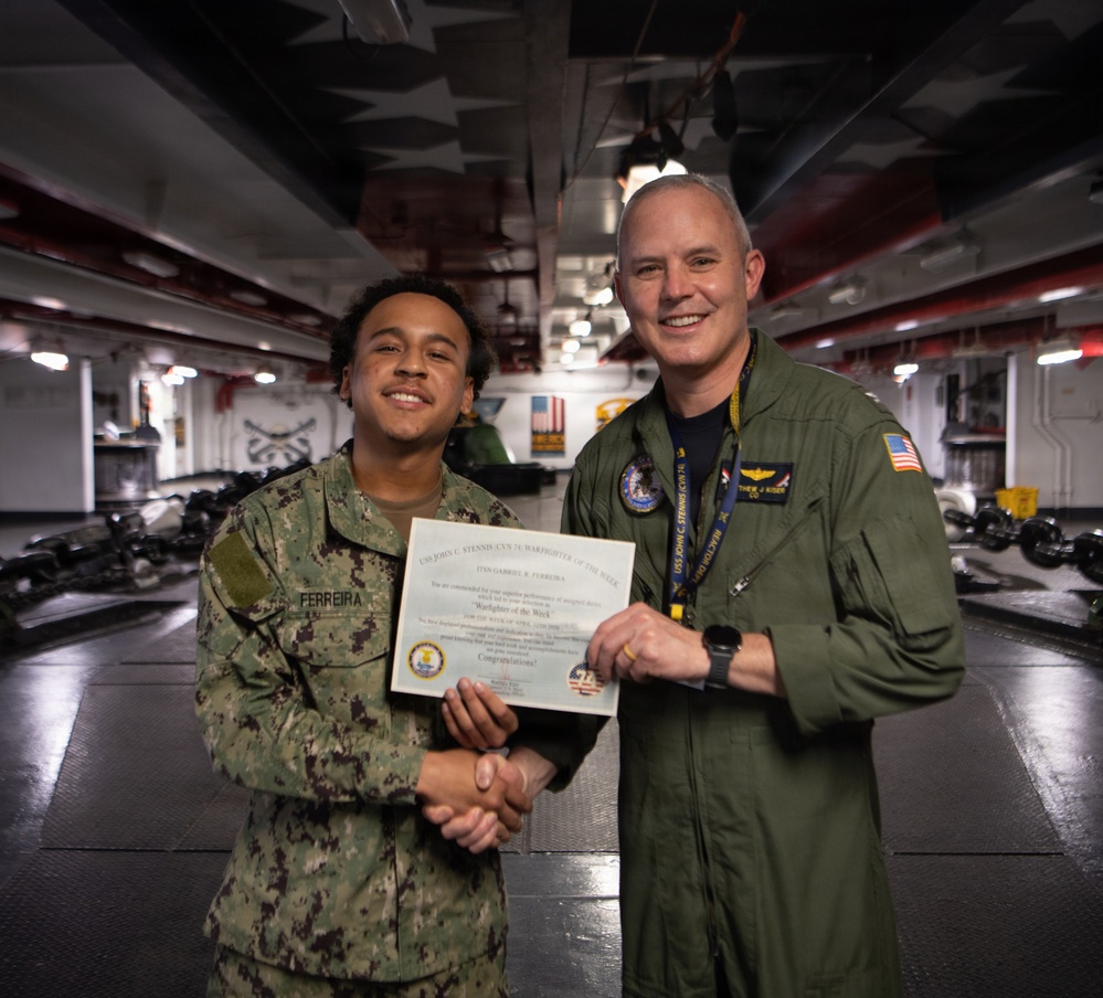 Warfighter of the Week