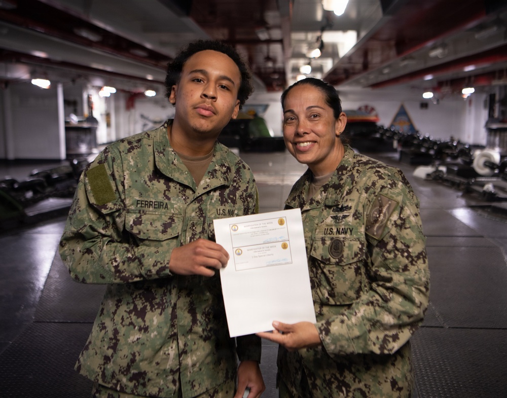 Warfighter of the Week