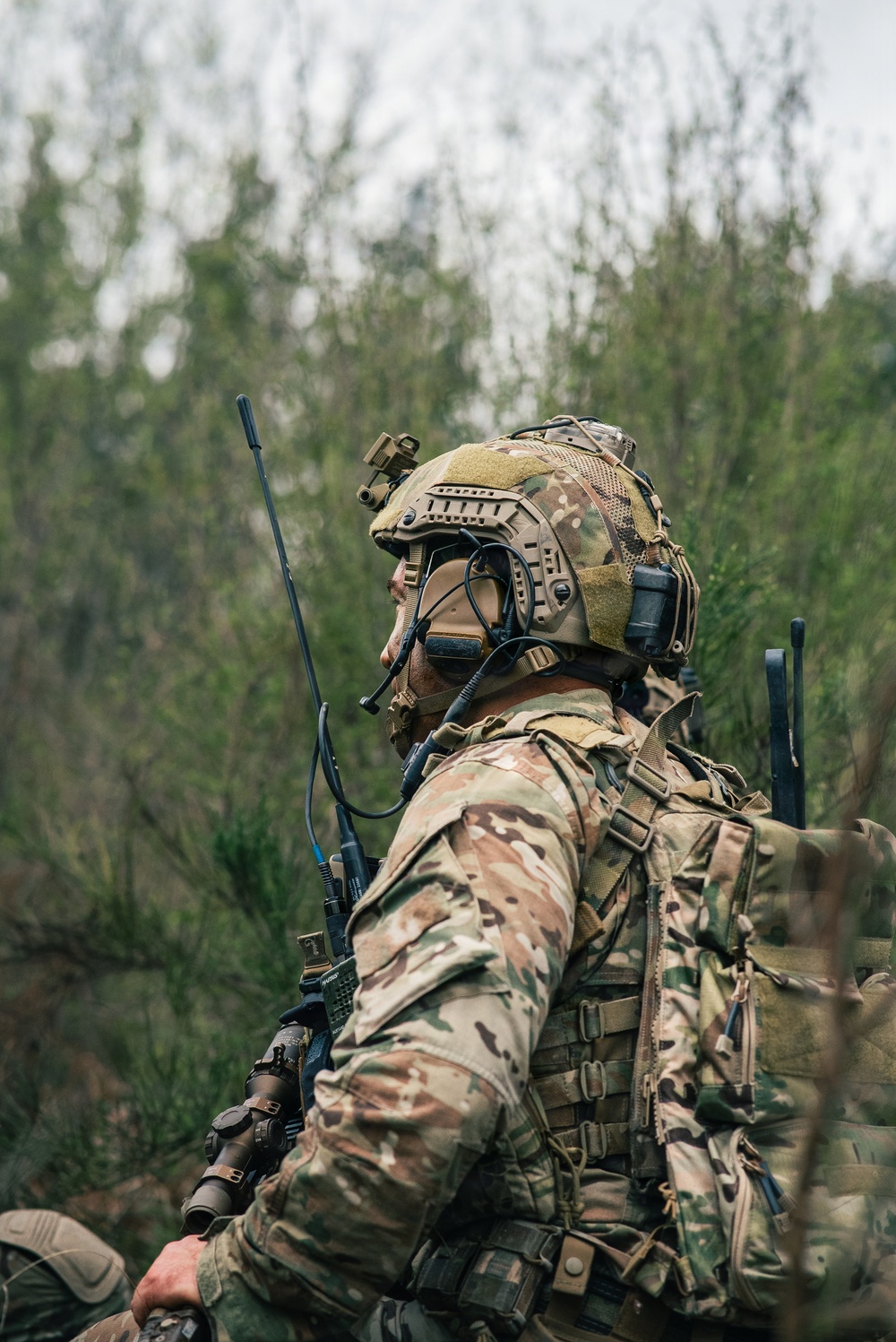 1st Special Forces Group (Airborne) conducts Maneuver Live Fire Exercise